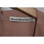 Abercrombie & Fitch Womens  Pink Puff Sleeves Cinched Waist Dress Size XXS Petite Photo 2