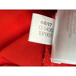 Adidas  Sweatshirt Red Trefoil‎ Logo Pullover Crew Neck Activewear Size M READ Photo 6