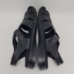 Dr Scholls Womens Double Air Pillow Fisherman Slingback Black Leather Sandals 10 Photo 8