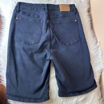 Judy Blue  Navy High Rise Tummy Control Bermuda Shorts Size XL Photo 2