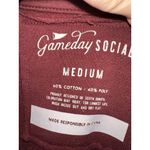 U of Montana Grizzlies Sweatshirt Women Size M Maroon Pullover Crewneck NWT Cozy Red Size M Photo 3