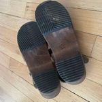 Lotta Low Wood Clogs In Taupe Oiled Nubuck Brown Size 5 Photo 7