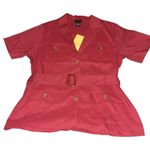 Dialogue  Red Blazer Large NWT Photo 0