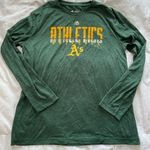 Majestic Oakland athletics (A’s) baseball long sleeve shirt Photo 0