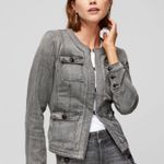 White House | Black Market  Stylist Denim Jacket Photo 0