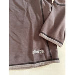Sherpa Adventure Gear Gray Long Sleeve pullover 1/4 Zip Women’s XL Wool Blend Photo 1