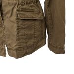 Eileen Fisher Womens Button Up Jacket Size Small Ruffle Neck Photo 3