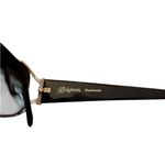 Brighton  Kiss Black Sunglasses European Crystal Embellished Gold Hardware No Box Photo 4