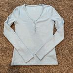 American Eagle  Long Sleeve Henley Photo 0