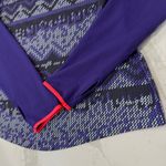 Nike  Pro Hyperwarm Cowl Neck Pullover Training Top Women’s Large Purple Nordic Photo 8