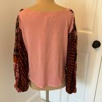 Free People  Light Magic Henley Blouse Top Photo 4