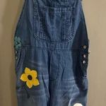 🌼 Vintage Style Denim Overalls with Hand Photo 0