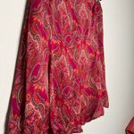 Pink Paisley Silk Skirt  Photo 1