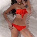 l*space 2 Pc L* Flutter Bandeau Top & Bottom Bikini Photo 0