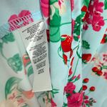 Ann Taylor Floral Strawberry Cherry Print Long Sleeve Popover Top Size Small S Photo 7