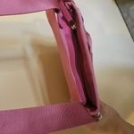 Comely Pink Ribbon NEW NWT Purse Adjustable Straps Buckle Small Chic Unique Photo 4