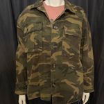 Forever 21  Women's Camouflage Oversized Cargo Jacket Medium Brand New Photo 2