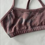 Beyond Yoga  Marble Print Crossback Sports Bra Taupe Size Small Photo 1