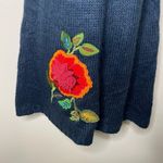 Judith March  navy blue knitted sleeveless mini dress sz S Photo 2