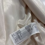 Abercrombie & Fitch NWOT  One Button Tailored Suit Blazer Small Relax Fit ecru Photo 5