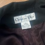 Christian Dior Vintage silk dior navy evening jacket blazer Photo 7