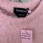 Bebe  fuzzy pink sweater Photo 2
