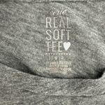 Aerie  Gray Long Sleeve Shirt with “Snowed In (Together)” Print Photo 3