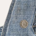 No Boundaries Vintage 90s  Denim Overall Shorts Photo 10