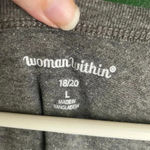 Woman Within  Gray Tank Top‎ 18/20 Plus EUC Like New! Photo 1