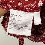 Reformation Lucita Floral Wrap Long Sleeves Mini Dress Sz 0 Photo 6