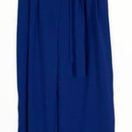 Carolina belle  Pants Size 4 Blue Cropped Trousers Minimal Chic Photo 0