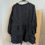 ZARA  Black Long Sleeve Dress Photo 5