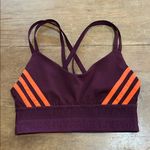 Ivy Park Adidas  Burgundy and Orange Sports Bra Size XSmall Photo 0