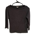 Max Mara  vintage Italian wool 3/4 sweater gray small Photo 0