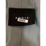 Akris  100% Cashmere Gray Long Sleeve Collar Button Blazer Coat Jacket Size 12 Photo 2