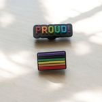 Rainbow pride shoe charms Multiple Size undefined Photo 0