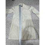 1 Madison Womans Yellow Button Up Rain Coat Small Photo 6