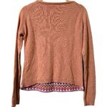 Sundance  size XS crochet sweater peach pink boho Merino alpaca wool blend Photo 7