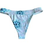Devon Windsor Everly Tie-Dye Bikini Bottom Sz Small Blue & White Photo 6
