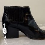 1. State Womens Black Leather Ankle Women’s Boots 7.5 Slip On Photo 4