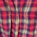 Carhartt Pink Flannel Pintuck Top Large Photo 3