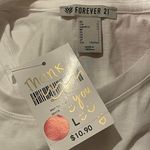 Forever 21 White Racerback Active Workout Tank Top Photo 1