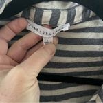 Jane and Delancey  Blouse,Striped Size Large. Roll up sleeve button option! Photo 6