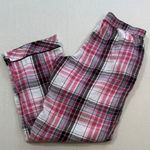 Victoria's Secret  Black and Pink Plaid Pajama Set Photo 6