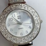 Ny&co Ny &  ladies 35mm silver tone watch dial 7” w/battery Photo 1