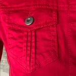 Dressbarn jacket button down red Photo 3