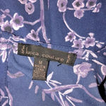 Lucca Couture  size medium blue floral boho romper Photo 3