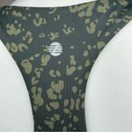 Zella Z by Leopard Animal Print Army Green Camo Sports Bra Size Small Photo 2