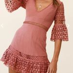 Selfie Leslie  | Believe It Crochet Detail Dress Photo 3