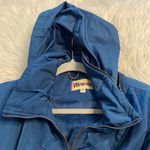 Weiboer Women’s Jacket size shows 56 teal color long 40” bust 50” Photo 7